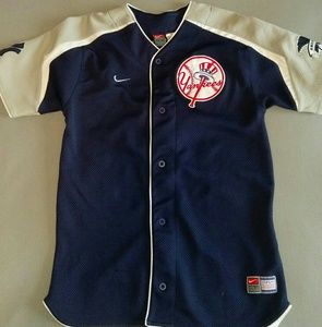 Kids Mesh Nike Derek Jeter NY jersey